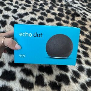 Amazon Echo Dot (4th Gen). Sealed box.